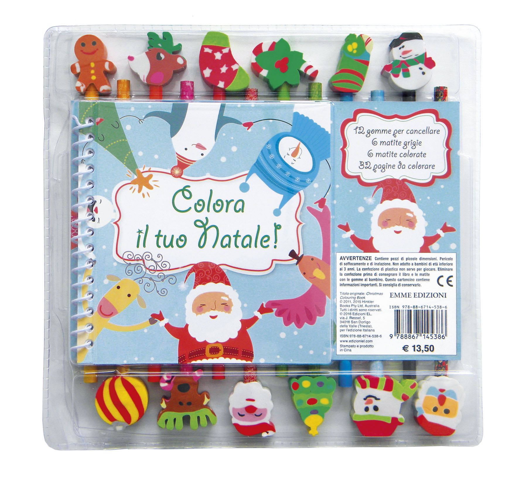 Colora il tuo Natale Emme Edizioni
