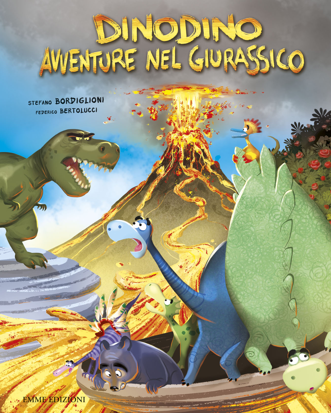 Dinodino - Avventure nel Giurassico vol. I - Bordiglioni/Bertolucci | Emme Edizioni | 9788860796363