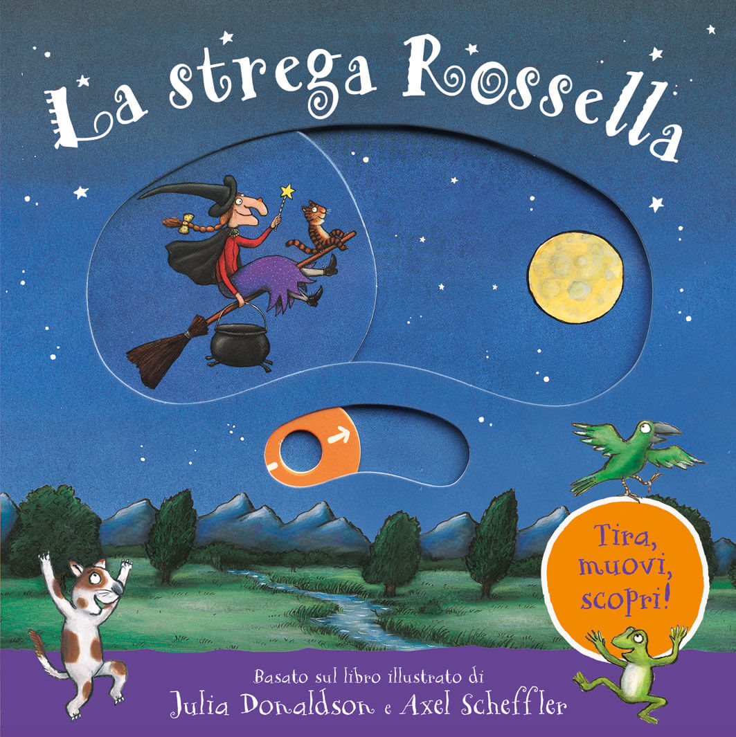 LA STREGA ROSSELLA+ CHIOCCIOLINA E BALENA DONALDSON JULIA SCHEFFLER AXEL  Emme